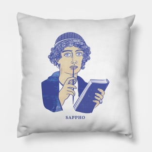 Sappho the Greek Poet Pillow