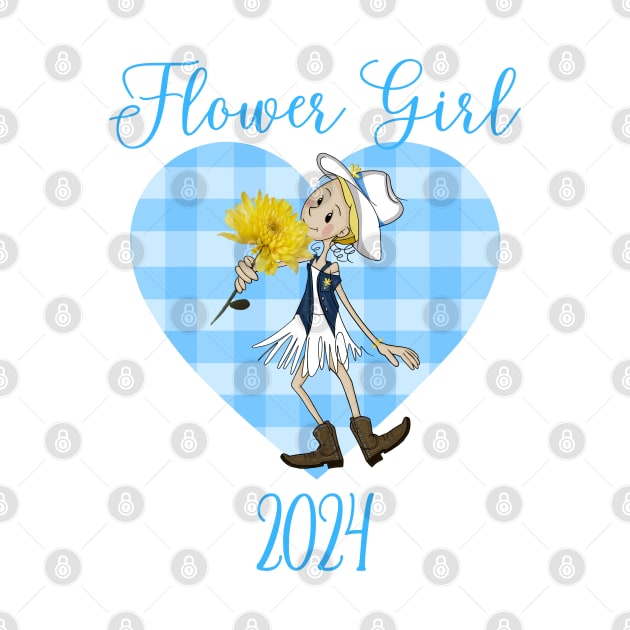 Flower Girl 2024 by AuburnQuailart