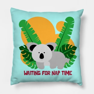 Waiting For Nap Time Pillow