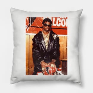 Prime Time “Shades & Chains”- Distressed Pillow