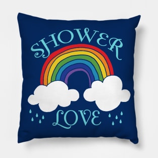 Shower Love Rainbow Pillow