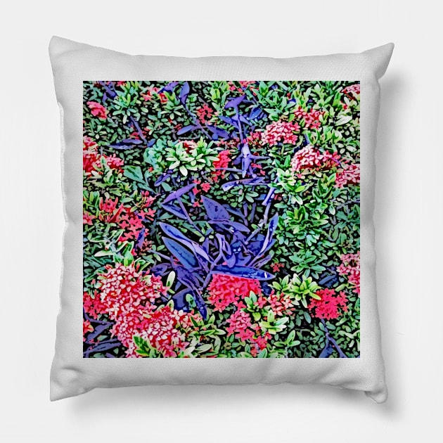 Flowers #11a Pillow by markross