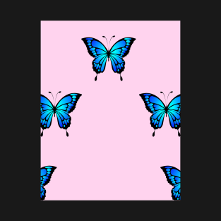 Blue Butterfly T-Shirt