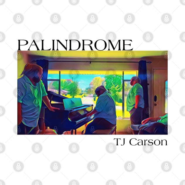 Palindrome Color Drawn (Black Text) by tcarsonj