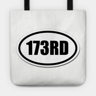 173RD Airborne Oval V.1 Tote