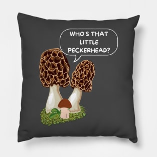 Morel Mushroom Pillow