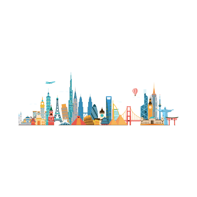 World skyline by Antikwar