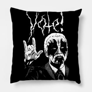 Black Metal Joe Biden Vote! Pillow