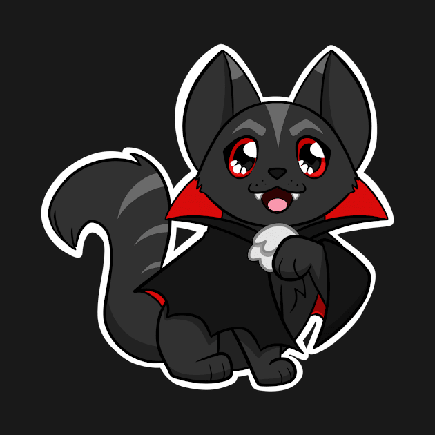 Vampire Cat by dragonlord19