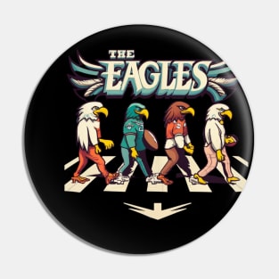 The eagles funny Philadelphia eagles football design Pin