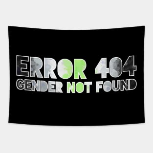 Error 404 - Gender Not Found Tapestry