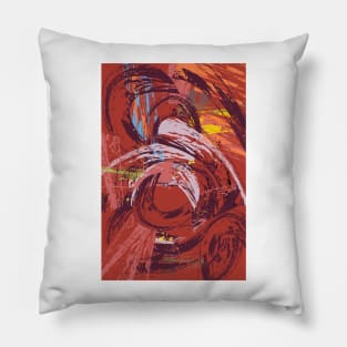 Red Bang Pillow