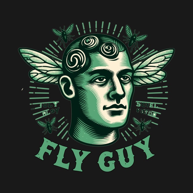 Fly guy olds chool tattoo by myvintagespace