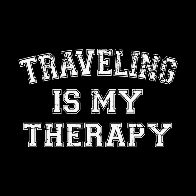 Traveling Is My Therapy by RW