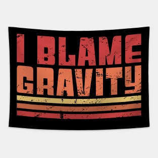 Gravity - Funny Broken Arm Get Well Soon Gift Tapestry