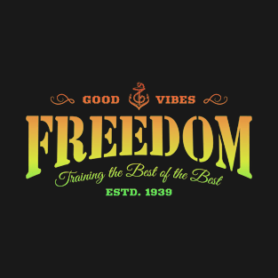 Freedom Text T-Shirt