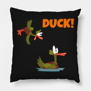 DUCK! Pillow