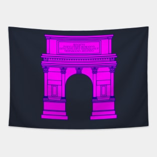 Arch of Titus (pink) Tapestry