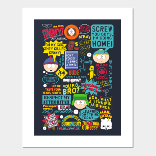 South Park Posters And Art Prints And Funny South Park Fan Art Teepublic