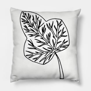 Simple ivy leaf Pillow