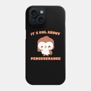 Kawaii Owl Pun Phone Case