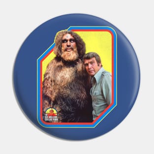 Steve and Andre the Sasquatch Pin