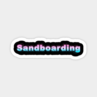 Sandboarding Magnet