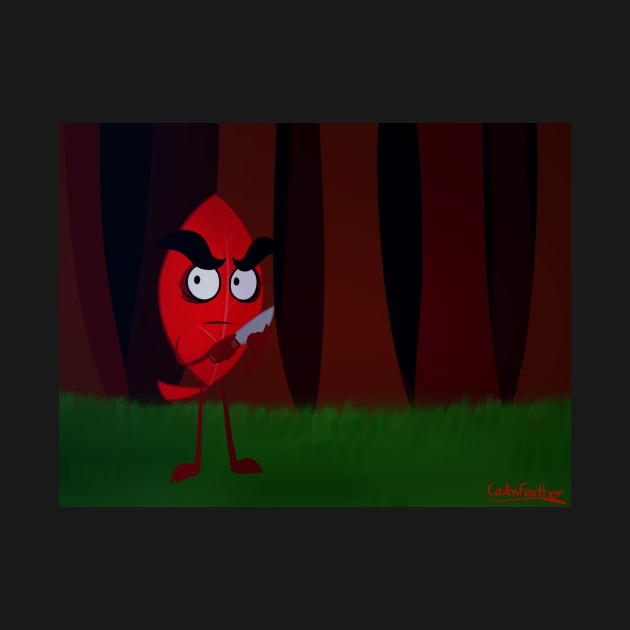 BFDI/BFB - Evil Leafy by CadenFeather