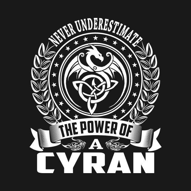 CYRAN by Anthony store