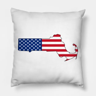 Massachusetts USA Pillow