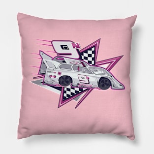 RC Pink White Simply Nine Pillow