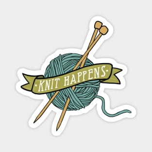 Knit Happens Magnet