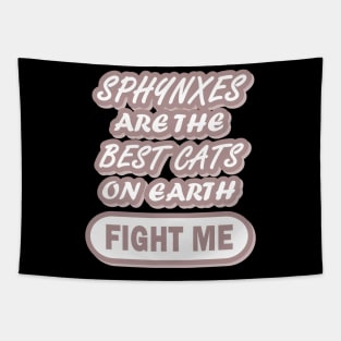 Sphynx Best Cat Breed Girls Hair Cat Mum Tapestry