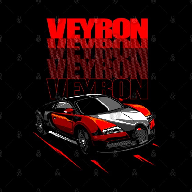 Bugatti Veyron Red by aredie19
