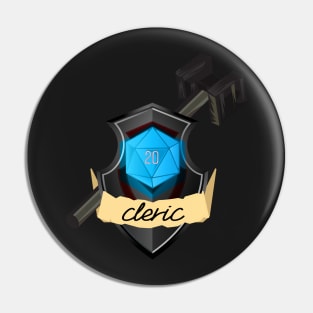 Dungeons & Dragons Cleric D20 Pin