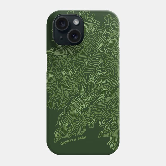 Griffith Park Phone Case by simplistictees