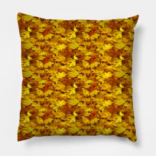 Autumn Leaves Pattern Pillow