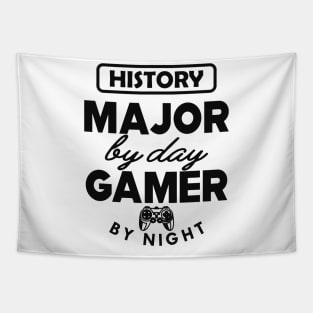 History major by day gamer by night Tapestry