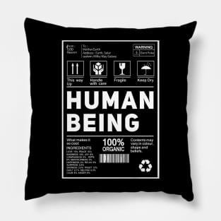 Human Being, Emotional Humour Packaging Pillow