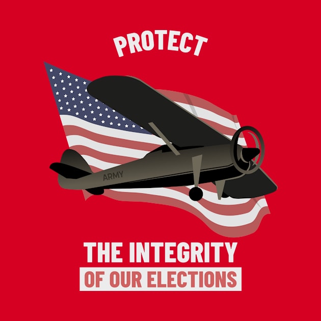 Protect The Election Integrity - United States by Rachel Garcia Designs
