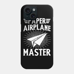 Paper Airplane Master Shirt Funny Classroom Teacher Student Phone Case