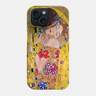 The Kiss by Gustav Klimt Phone Case