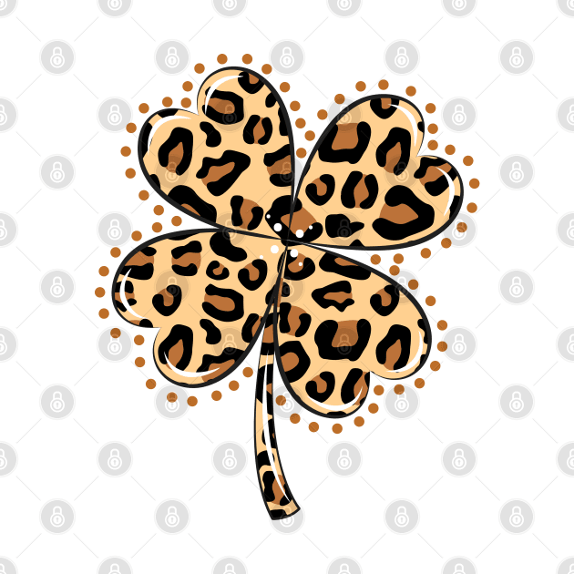 Leopard Shamrock by lunamoonart