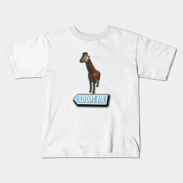 Giraffe Adopt Me Roblox Roblox Game Adopt Me Characters Roblox Adopt Me Kids T Shirt Teepublic - goat roblox