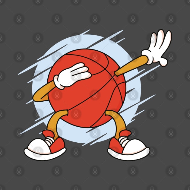 Basketball dabbing Tshirt by IconRose