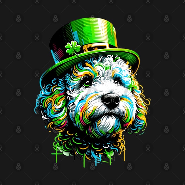 Pumi Embraces St. Patrick's Day Spirit in Graffiti Style by ArtRUs