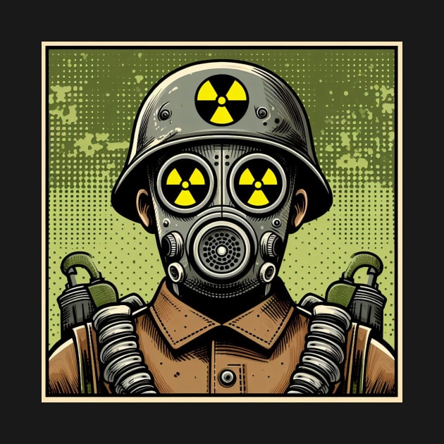 WWII Gas Mask Soldier by nerd.collect