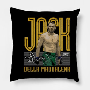 Jack Della Maddalena Fighter Name Pillow