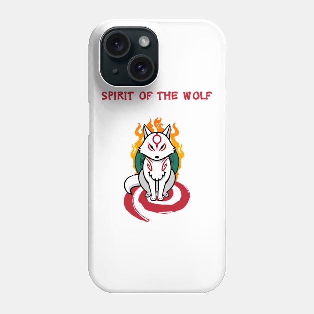 Spirit of the Wolf Phone Case by Rikudou