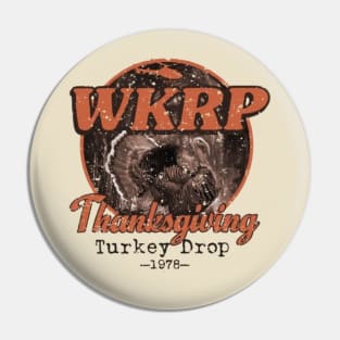 WKRP Turki Drop Pin